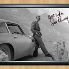 Sean Connery James Bond 007 Aston Martin  Signed Autographed Photo Poster Print Memorabilia A4