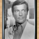Sir Roger Moore James Bond 007 Signed Autographed Photo Poster Print Memorabilia A4
