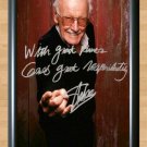 Stan Lee Spider Man Marvel Comics Signed Autographed Photo Poster Print Memorabilia A4