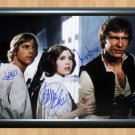 Star Wars IV A New Hope Cast Signed Autographed Photo Poster Print Memorabilia A4