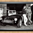 Steve McQueen Carroll Shelby Signed Autographed Photo Poster Print Memorabilia A4