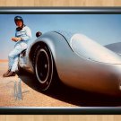 Steve McQueen Racing Car Papillon Signed Autographed Photo Poster Print Memorabilia A4
