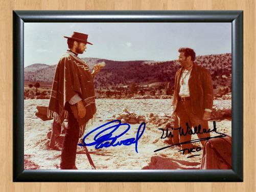 The Good, The Bad, and The Ugly Signed Autographed Photo Poster Print Memorabilia A4