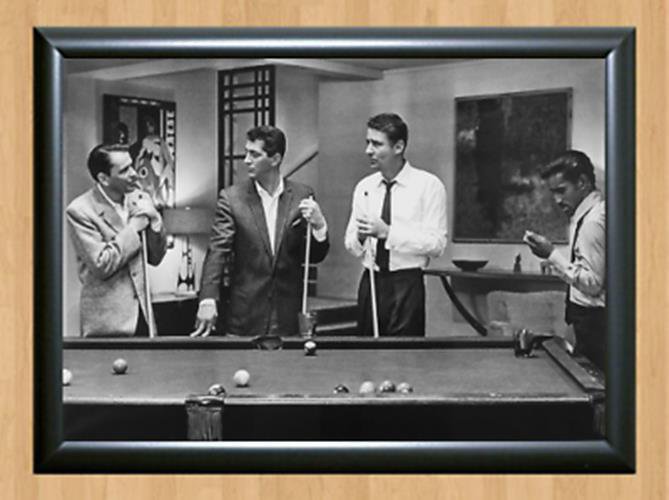 The Rat Pack Frank Sinatra Dean Martin Peter Lawford Poster Photo Print A4