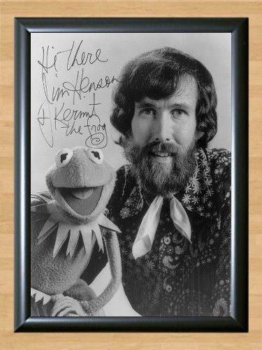 Jim Henson Kermit Frog Muppets Signed Autographed Photo Poster Print Memorabilia A3