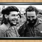 Che Guevara Fidel Castro  Signed Autographed Photo Poster Print Memorabilia A2 16.5x23.4""