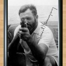 Ernest Hemingway Author  Signed Autographed Photo Poster Print Memorabilia A2 16.5x23.4""