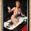 Gil Elvgren Bathing soap fail Retro Pinup Girl  Print Poster Vintage Photo A2 16.5x23.4""