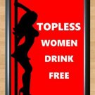 Topless Women Drink Free Novelty Signed Autographed Photo Poster Print Memorabilia A2 16.5x23.4""