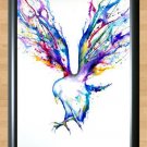 Watercolor Achilles Dove Marc Allante Home Deco Kid Abstract Art Photo Poster A2 16.5x23.4""