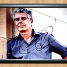 Anthony Bourdain No Reservations Signed Autographed Photo Poster Print Memorabilia A2 16.5x23.4""