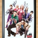 Big Bang Theory Cast Signed Autographed Photo Poster Print Memorabilia A2 16.5x23.4""