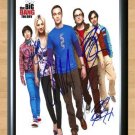 Big Bang Theory Cast Signed Autographed Photo Poster Print Memorabilia A2 16.5x23.4""
