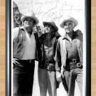 Bonanza Dan Blocker Cast Signed Autographed Photo Poster Print Memorabilia A2 16.5x23.4""