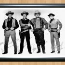 Bonanza Pernell Roberts Cast Signed Autographed Photo Poster Print Memorabilia A2 16.5x23.4""