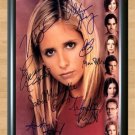 Buffy The Vampire Slayer Cast Signed Autographed Photo Poster Print Memorabilia A2 16.5x23.4""