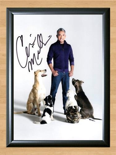 Cesar Millan Dog Whisperer Signed Autographed Photo Poster Print Memorabilia A2 16.5x23.4""