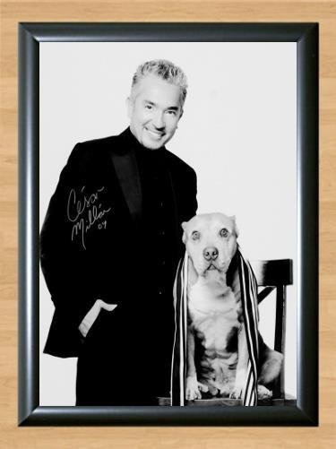 Cesar Millan Dog Whisperer Signed Autographed Photo Poster Print Memorabilia A2 16.5x23.4""