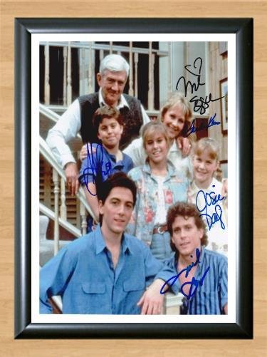 Charles in Charge Cast Signed Autographed Photo Poster Print Memorabilia A2 16.5x23.4""