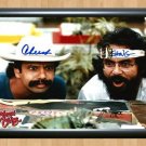 Cheech Marin and Tommy Chong Signed Autographed Photo Poster Print Memorabilia A2 16.5x23.4""
