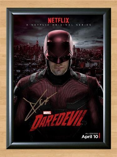 Daredevil Charlie Cox Signed Autographed Photo Poster Print Memorabilia A2 16.5x23.4""