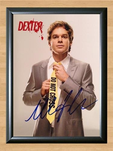 Dexter Michael C. Hall   Signed Autographed Photo Poster Print Memorabilia A2 16.5x23.4""