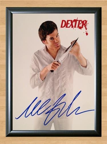 Dexter Michael Hall   Signed Autographed Photo Poster Print Memorabilia A2 16.5x23.4""