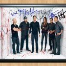 Dexter Season 8 Cast Signed Autographed Photo Poster Print Memorabilia A2 16.5x23.4""