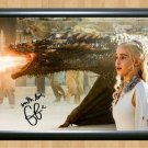 Emilia Clarke Daenerys Game Of Thrones Signed Autographed Photo Poster Print Memorabilia A2 16.5x23.
