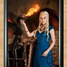 Emilia Clarke Khaleesi Game Of Thrones Signed Autographed Photo Poster Print Memorabilia A2 16.5x23.
