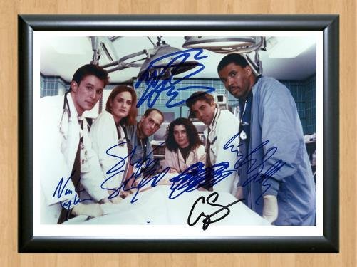 ER Noah Wyle Cast Signed Autographed Photo Poster Print Memorabilia A2 16.5x23.4""