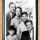 Father Knows Best Vintage Cast Signed Autographed Photo Poster Print Memorabilia A2 16.5x23.4""