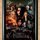 Game of Thrones Cast Signed Autographed Photo Poster Print Memorabilia A2 16.5x23.4""