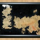 Game of Thrones Weste Map  George R Martin Seven Kingdoms Print Poster A2 16.5x23.4""