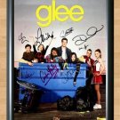Glee Cast Signed Autographed Photo Poster Print Memorabilia A2 16.5x23.4""
