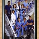 Greys Anatomy Justin Chamber Cast Signed Autographed Photo Poster Print Memorabilia A2 16.5x23.4""
