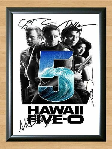 Hawaii Five-0 Alex O'Loughlin Signed Autographed Photo Poster Print Memorabilia A2 16.5x23.4""