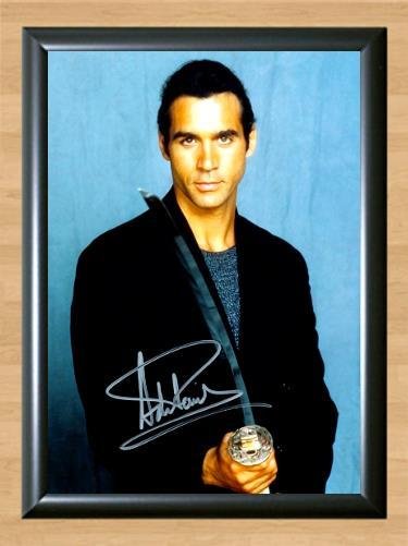 Highlander Adrian Paul Signed Autographed Photo Poster Print Memorabilia A2 16.5x23.4""