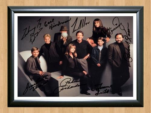 Home Improvement Cast Signed Autographed Photo Poster Print Memorabilia A2 16.5x23.4""