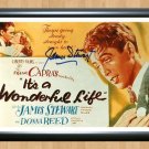 It's a Wonderful Life James Stewart Signed Autographed Photo Poster Print Memorabilia A2 16.5x23.4""