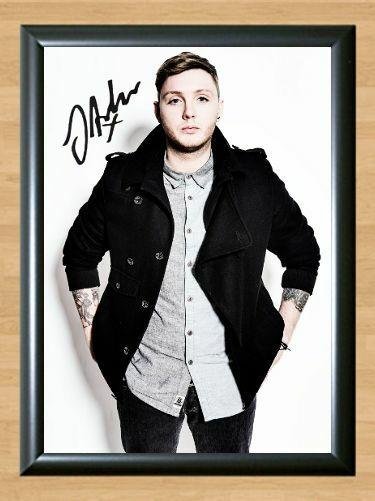 James Arthur X Factor Signed Autographed Photo Poster Print Memorabilia A2 16.5x23.4""