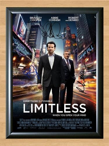 Limitless Bradley Cooper Signed Autographed Photo Poster Print Memorabilia A2 16.5x23.4""