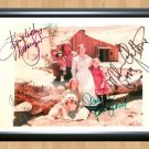Little House on the Prairie Cast Signed Autographed Photo Poster Print Memorabilia A2 16.5x23.4""