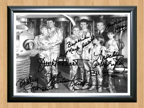 Lost In Space   Cast Signed Autographed Photo Poster Print Memorabilia A2 16.5x23.4""