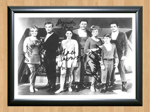 Lost In Space Vintage  Cast Signed Autographed Photo Poster Print Memorabilia A2 16.5x23.4""