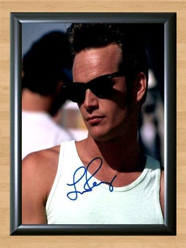 Luke Perry Riverdale Signed Autographed Photo Poster Print Memorabilia A2 16.5x23.4""
