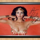 Lynda Carter Wonder Woman Signed Autographed Photo Poster Print Memorabilia A2 16.5x23.4""