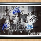 Mash Cast    Signed Autographed Photo Poster Print Memorabilia A2 16.5x23.4""