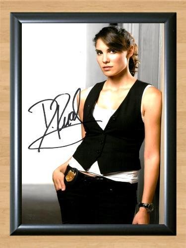 NCIS LA Daniela Ruah   Poster Photo      Signed Autographed Photo Poster Print Memorabilia A2 16.5x2