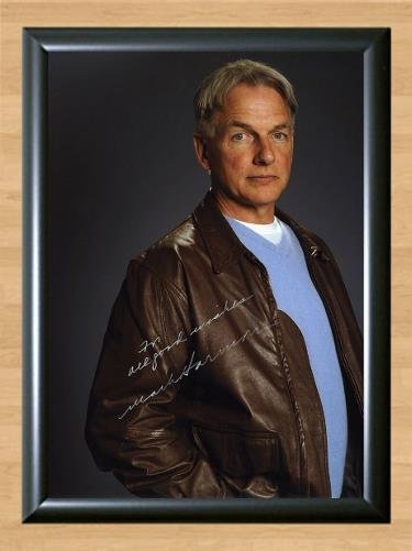 NCIS Mark Harmon Signed Autographed Photo Poster Print Memorabilia A2 16.5x23.4""